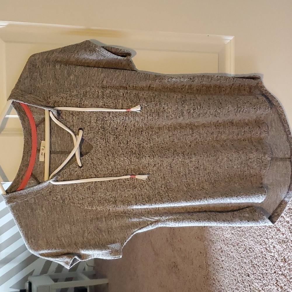 Hockey tie tee shirt